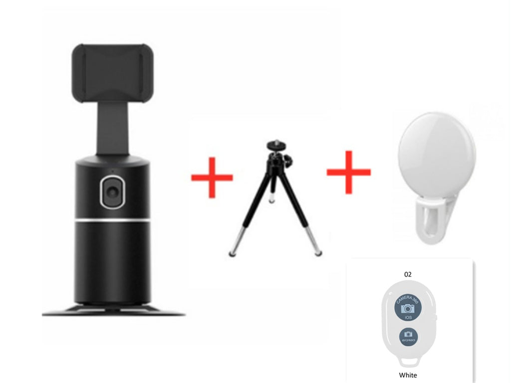 Smart Face Recognition Tracking PTZ Mobile Phone Stand Anchor Live Broadcast Stand - 图片 48