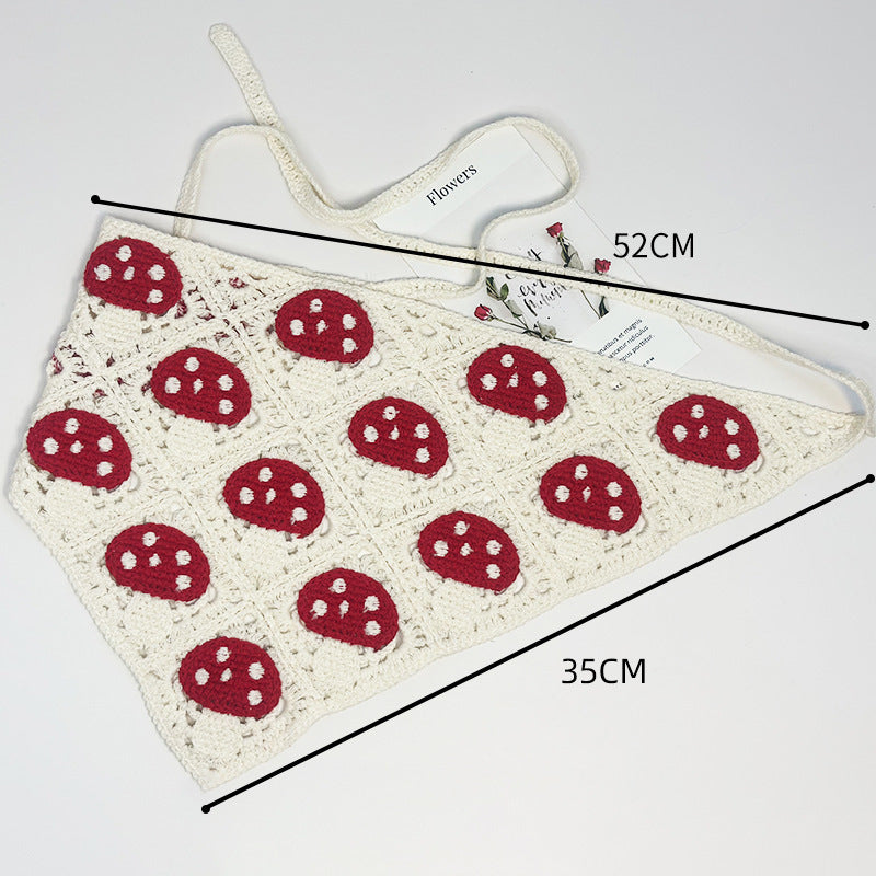 All-matching Triangular Binder Knitted Hair Band 8618b999 6f0a 40d4 9aea 927431804ba1