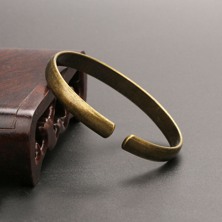 Vintage Brass Imperial Concubine Bracelet Women's Opening 8641f179 2b58 4829 b1c6 b7ca40178c7f
