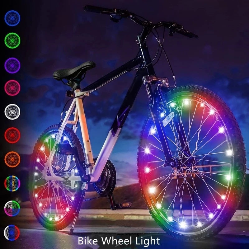 Glowing LED Bicycle Wheel Light Cycling Accessories 86da5481 ad88 480f 99e4 be3fb2c9ed8c