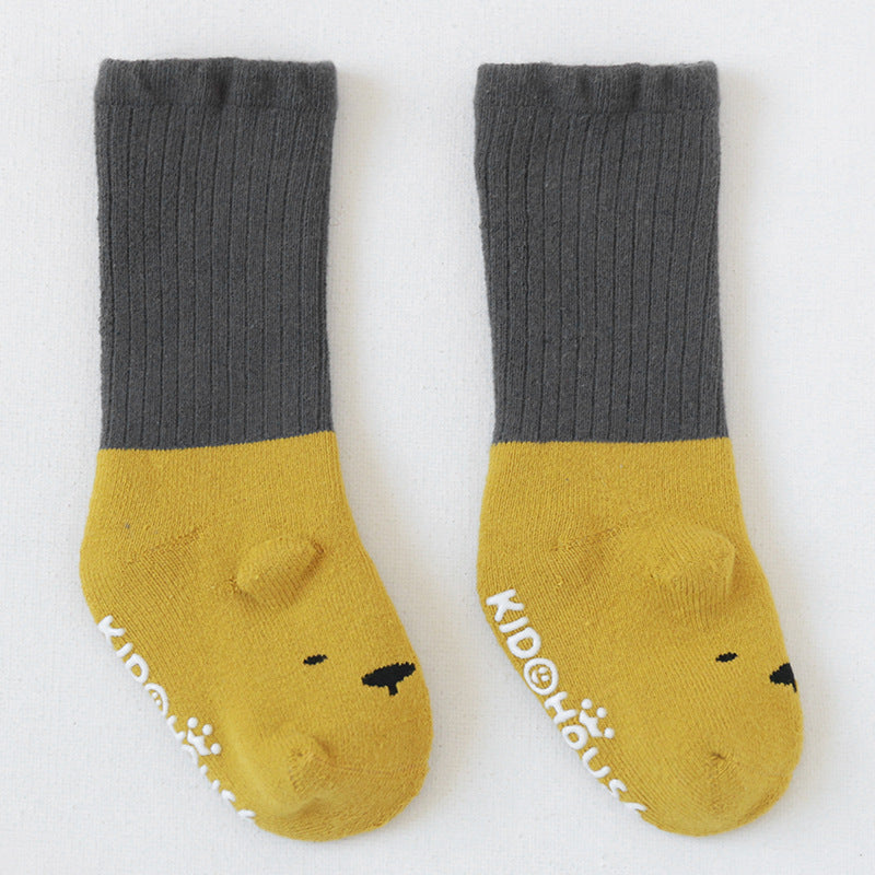 Thick Terry Baby Middle Tube Stereoscopic Anti-skid Floor Socks 86ffd79d b9a4 4890 b693 f073dcbe0e0a