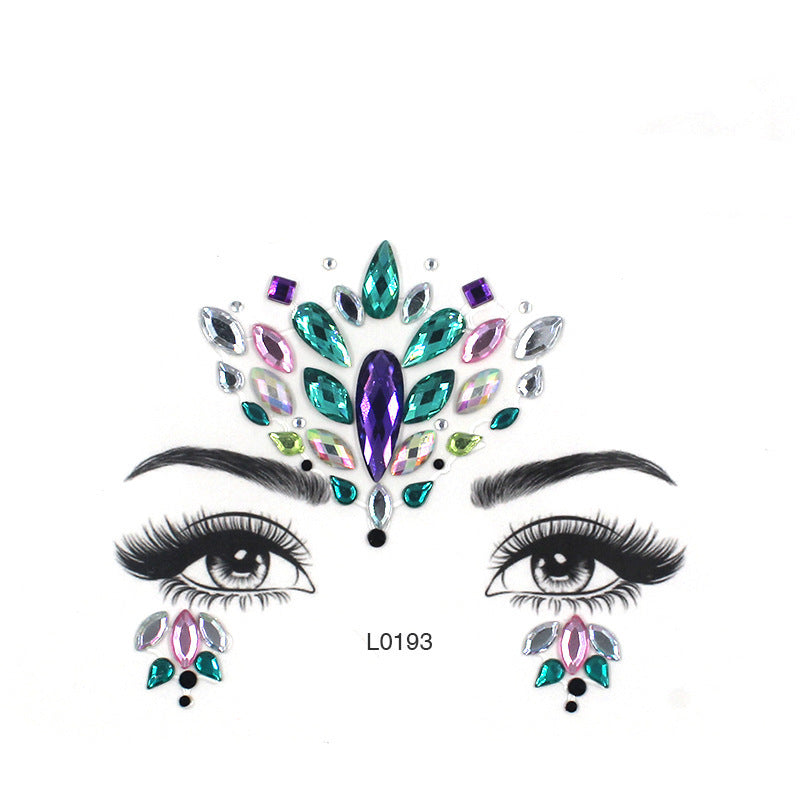 Women's Fashion Party Decoration Face Stickers 87152376 cd02 47ef b650 8d13f55ecb0f