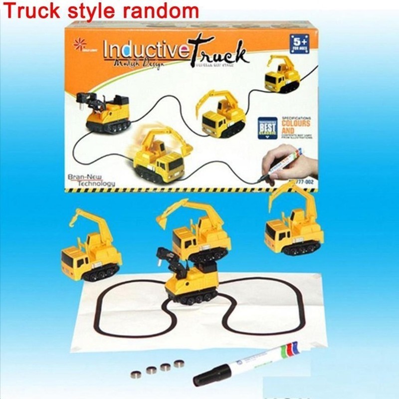 Engineering Vehicles MINI Magic Pen Inductive Children's Truck Tank 872087562216