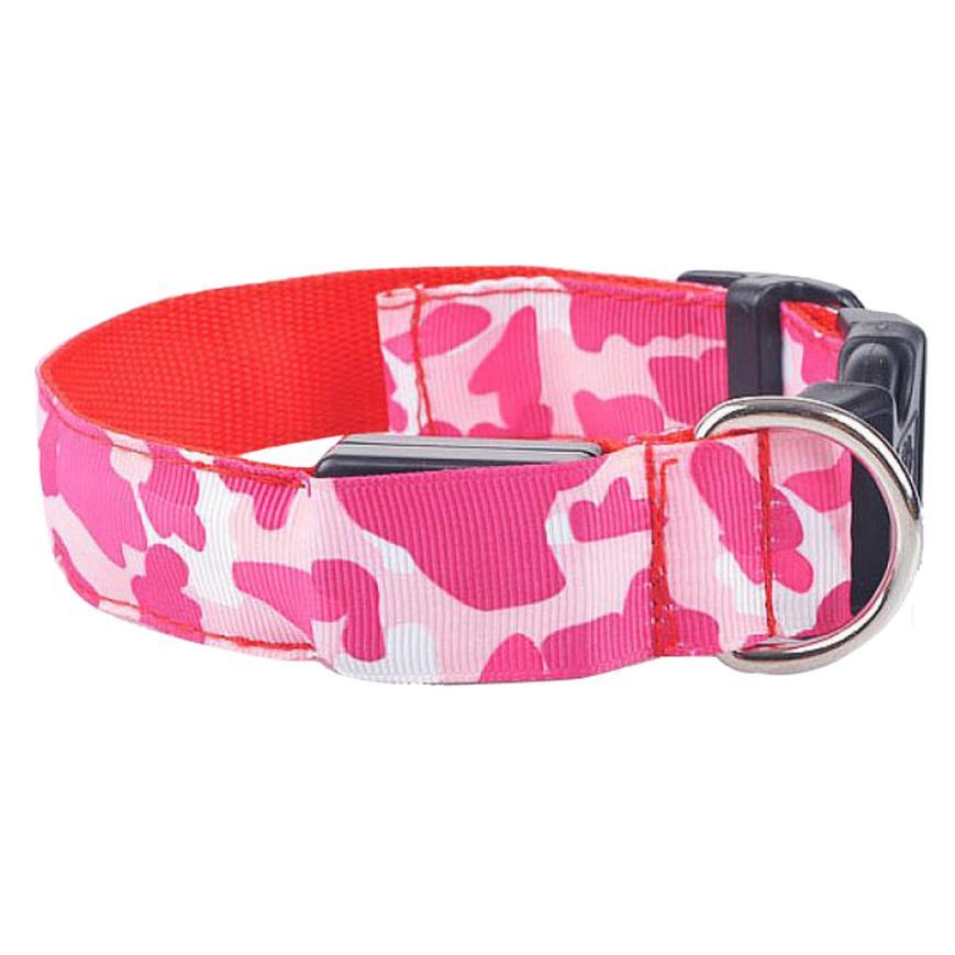 Camouflage pet supplies luminous dog collar 8756954776670