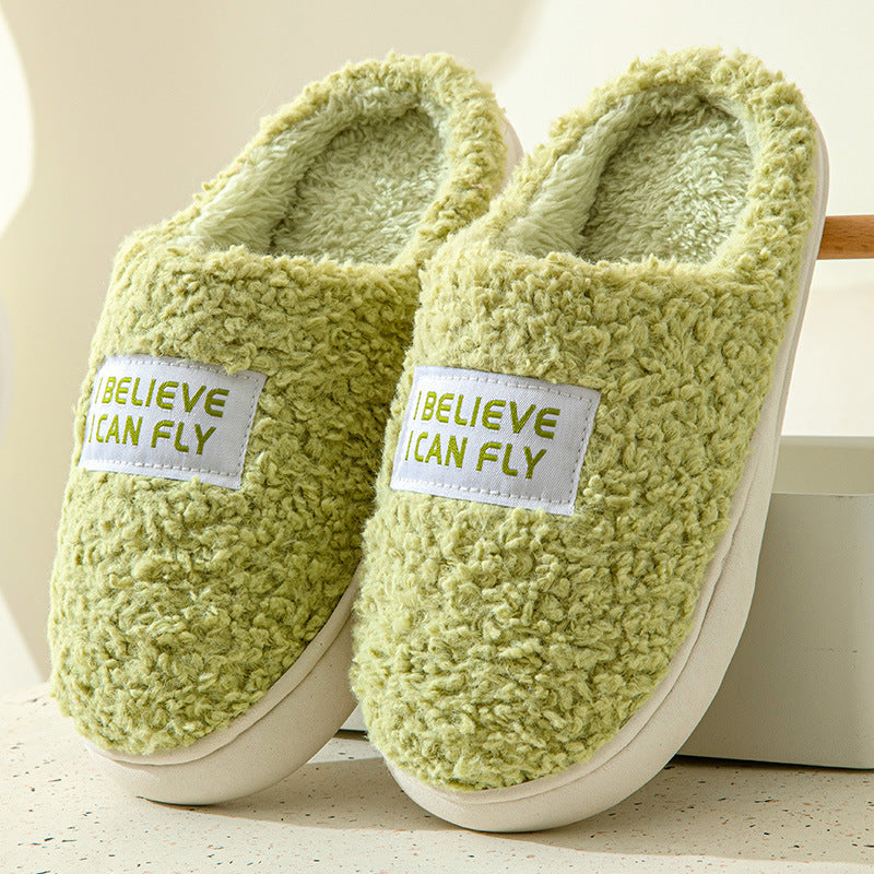 Cartoon Plush Cotton Slippers Women's Winter Warm Dormitory Non-slip 87709728 19c9 4983 bc77 e7d3be8bcf1c