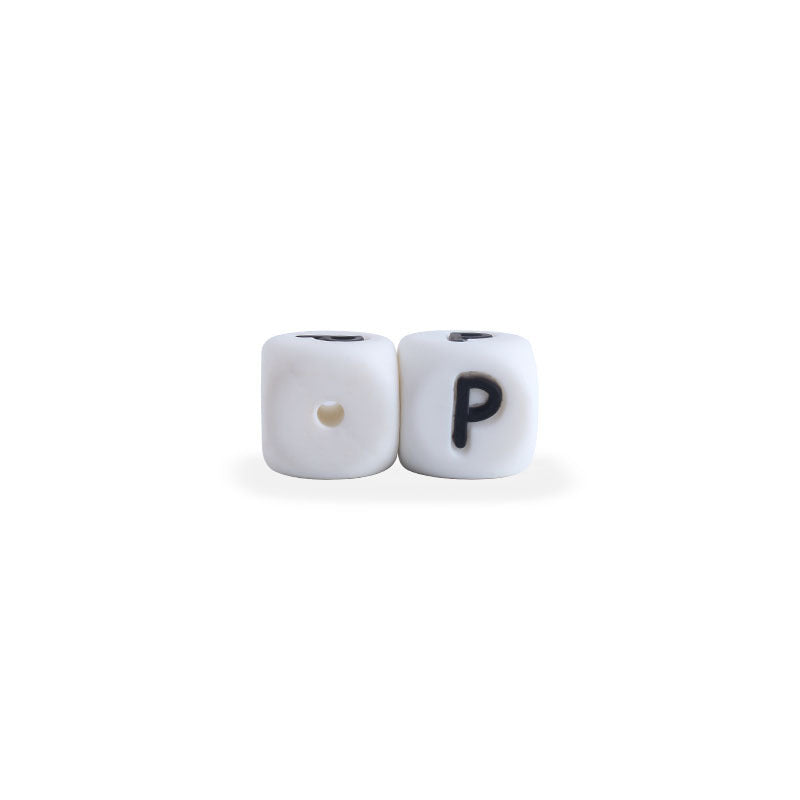 12mm Baby Products 26 Silicone English Alphabet Beads Teeth Accessories - HD Wireless Product #21