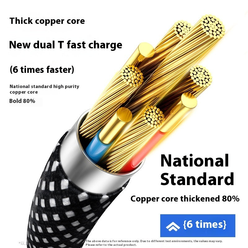 Magnetic Holder Portable Magic Rope Mobile Phone Data Cable - 图片 3