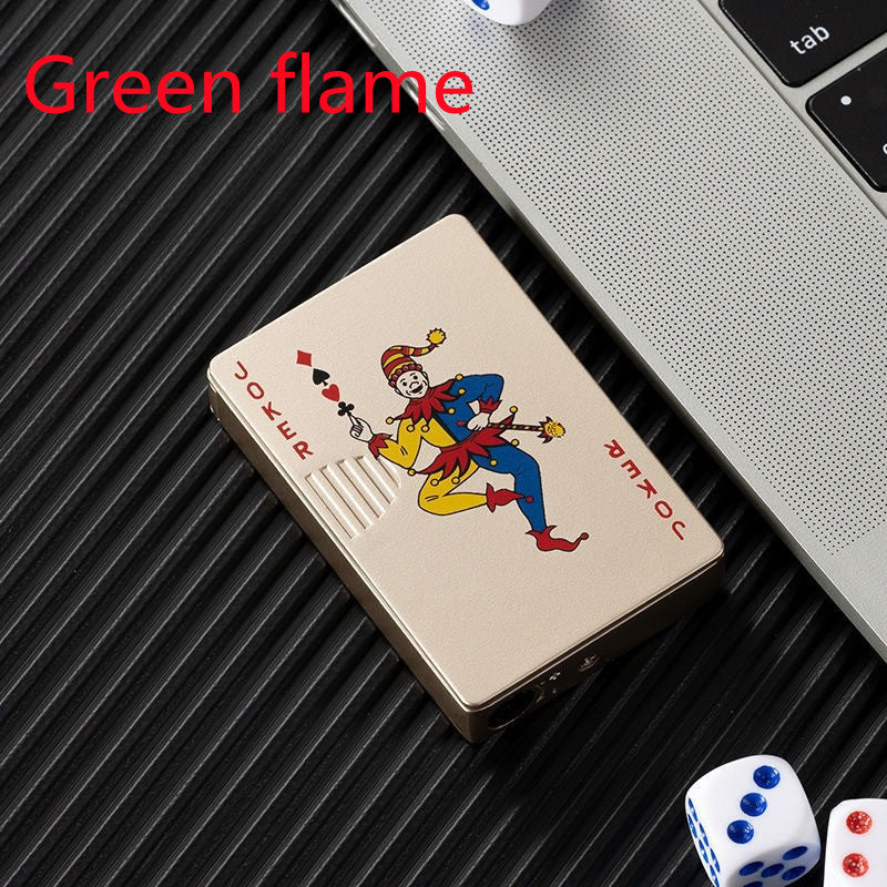 Creative Personality Cool Playing Cards Inflatable Electronic Windproof Lighter 87ee37b5 6647 4f0e 9bdf 2e5c110b1b91