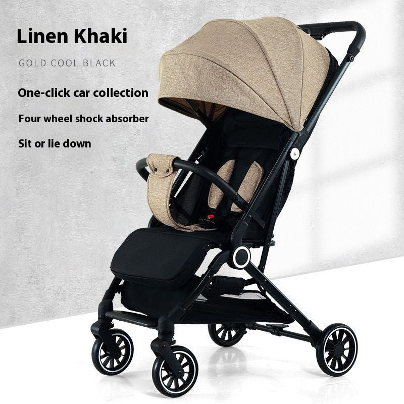 Pull Rod Type Summer Ultra-light Stroller Four Minus 8804efbd ec78 44c1 a614 681d08f565ee trans