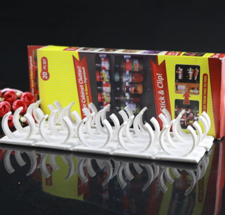 Clip N Store Storage Rack Spice Rack Kitchen Supplies Gadgets Bottle Racks 8807263191927