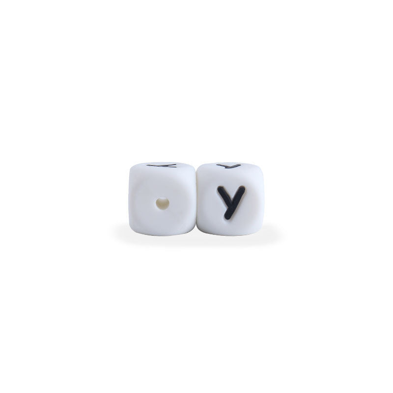 12mm Baby Products 26 Silicone English Alphabet Beads Teeth Accessories - HD Wireless Product #30