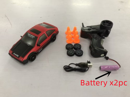 2.4G Drift Rc Car 4WD RC Drift Car Toy Remote Control GTR Model AE86 Vehicle Car RC Racing Car Toy For Children Christmas Gifts - HD Wireless Product #23