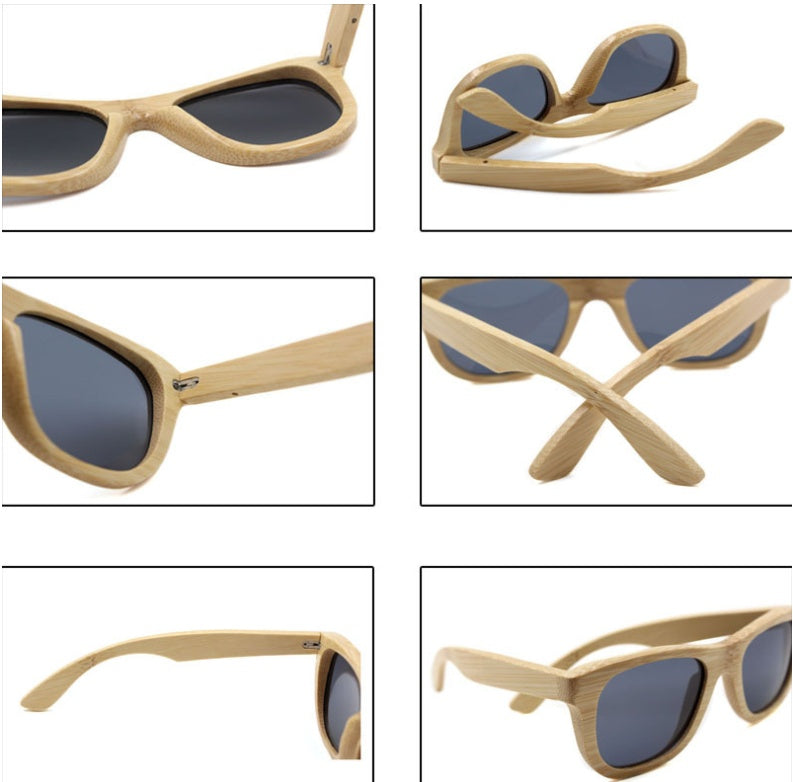 Bamboo Polarized Sunglasses 882306805931