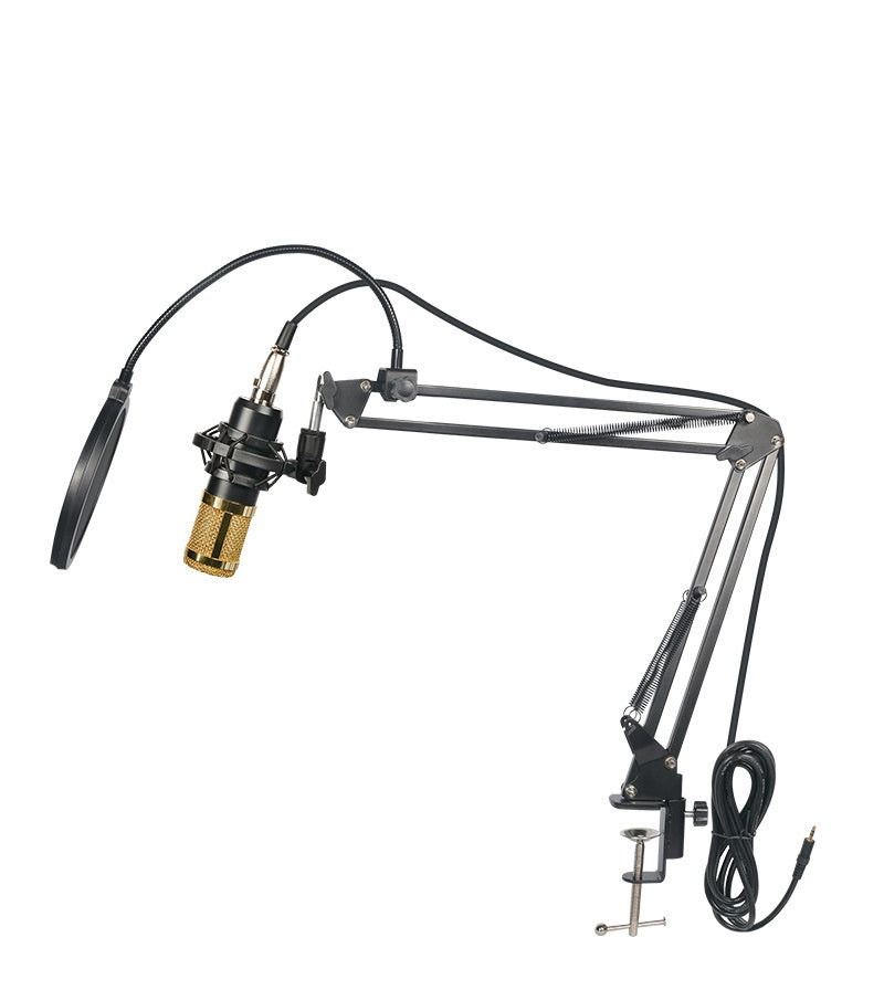 BM800 Capacitor Microphone Set USB Sound Card Computer Recording Sound Card Live Streaming Equipment Microphone Exclusive For Cross-border - 图片 3