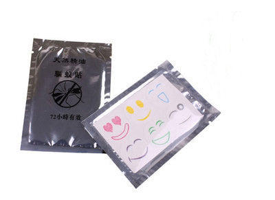 Summer Smile Mosquito Sticker Cartoon Mosquito Repellent Mosquito Repellent Mosquito Sticker 6 Pieces Of Random Color 8877778