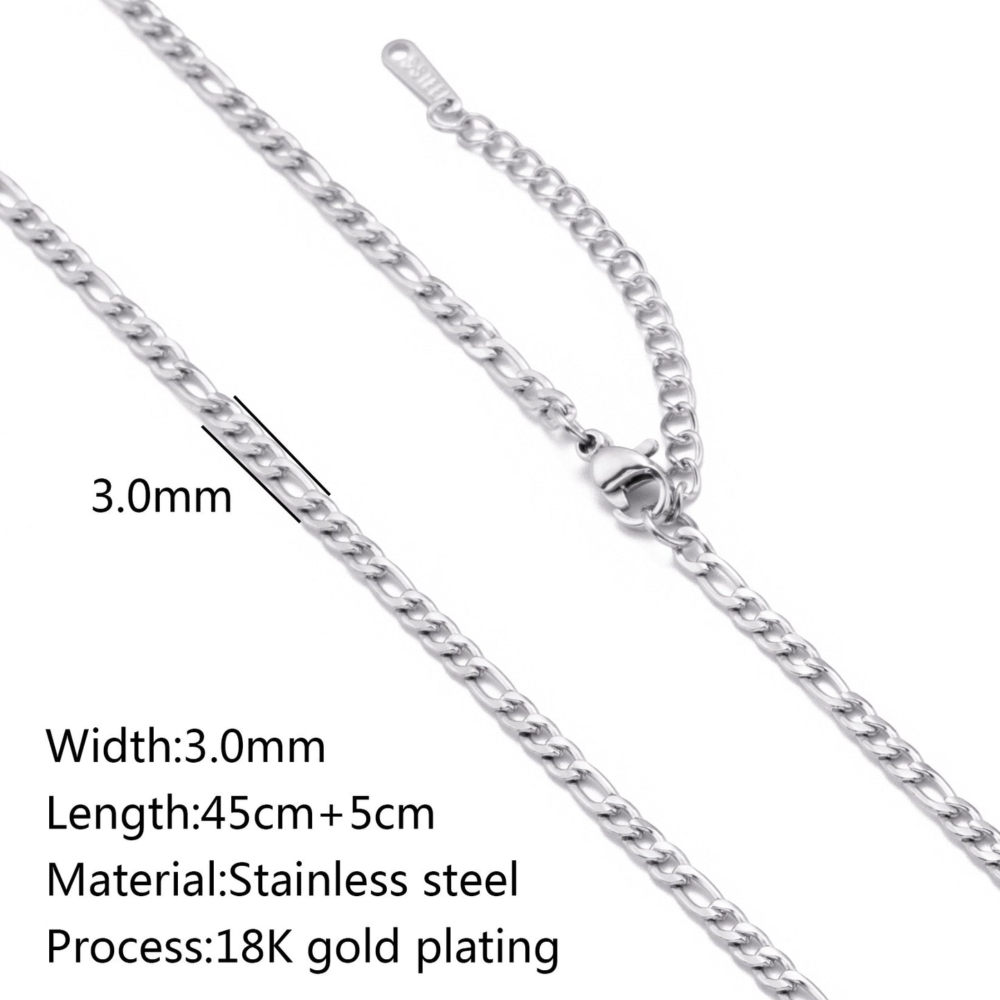 Stainless Steel Vacuum Vapor Plating 18K Gold Color Protection Lip Chain Accessories 8895fdfb fdbd 4fe9 9828 67eb3d809e52
