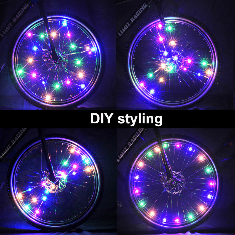 Glowing LED Bicycle Wheel Light Cycling Accessories 88c14ffc 325f 4695 a3a2 2235c8a3bf83