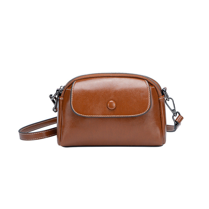 Foreign Trade Wholesale Bag For Women Summer Simplicity Shoulder Mini High-grade Cowhide Delivery 89183ce0 94ac 43ea 882b 2a2