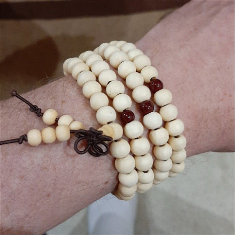 108 rosary chicken wings wooden bracelet - HD Wireless Product #12