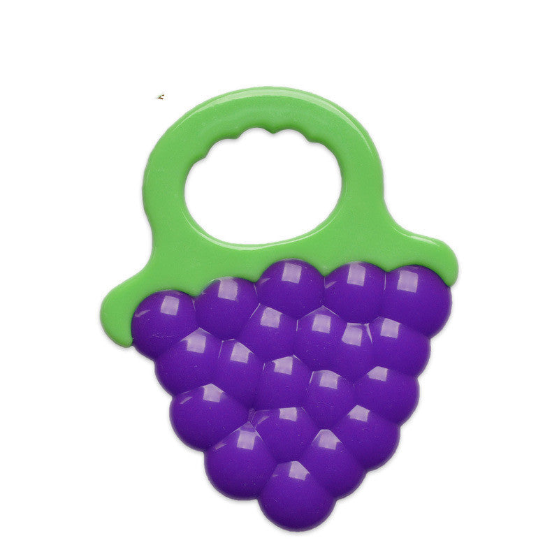 Toddlers Infants Baby Teething Toy Soft Silicone Fruit Teether Holder 892500144919