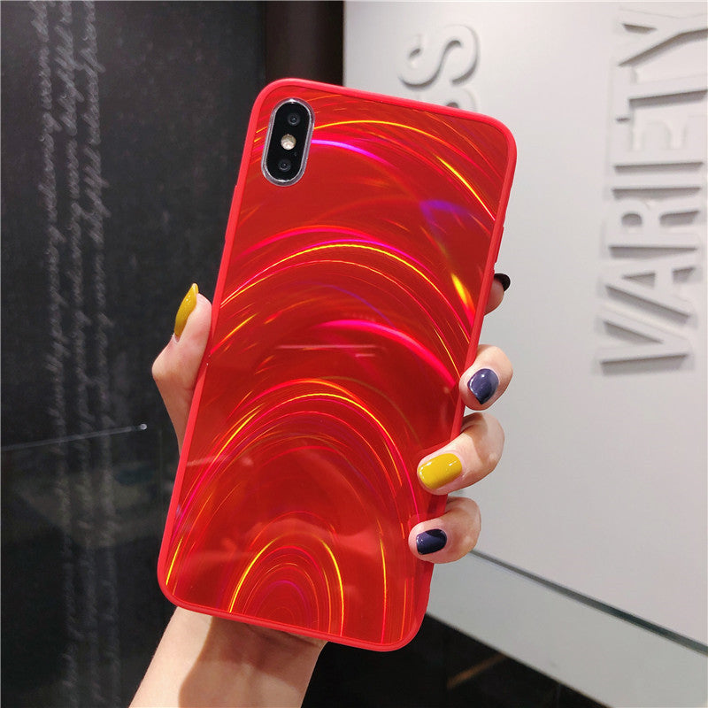 Rainbow Mirror Soft Case Glitter Cover 897486821379