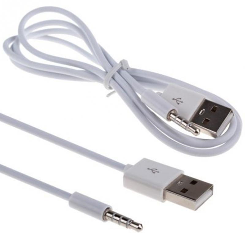 Silver Plating Car Phone Audio Cable USB To 3.5MM 8a5f1c0c 7d47 429a 9fbe d94d8485ef7b