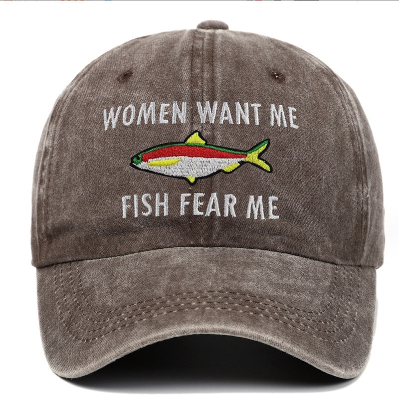 Men's And Women's All-match Embroidered E-washed Baseball Cap Outdoor Sun Protection 8a6e5d9f f56b 46be ac30 3308a9f402b9