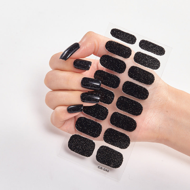 16 Small Stickers Gradient Glitter Nail Stickers - HD Wireless Product #13