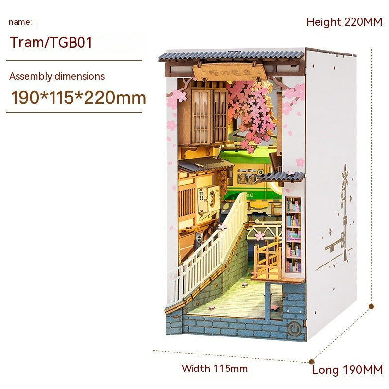 Ruo Shi Ruo Lai Shu Li Sakura Tram Flower House DIY Cabin 8ae8b0e4 11de 488b b3cf 5dba09f2447b trans