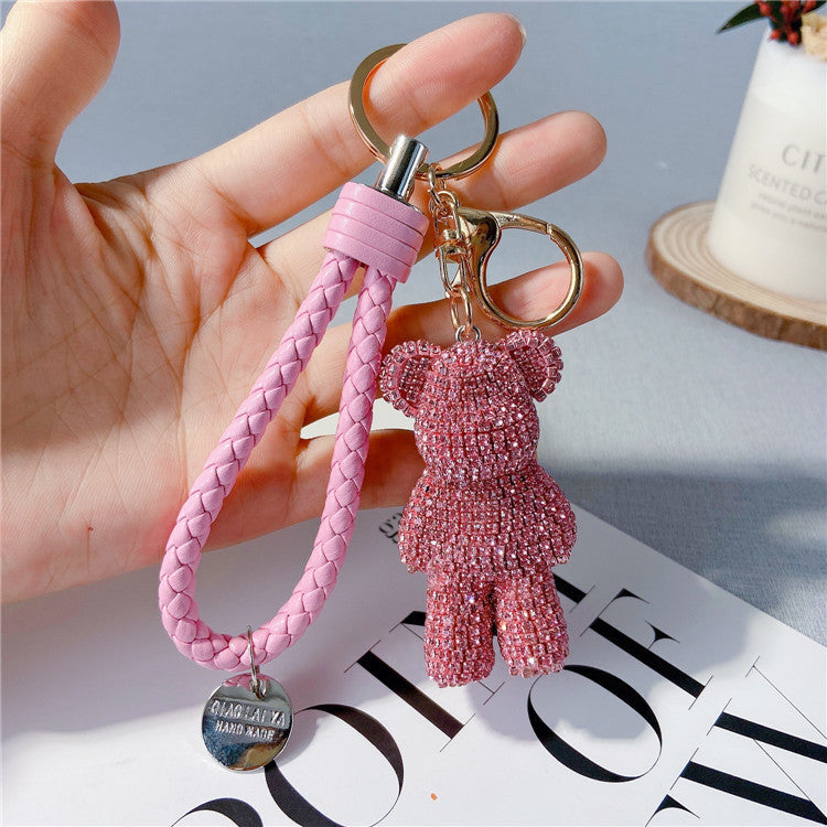 Creative Diamond Cartoon Bear Keychain 8b3d9838 d8d3 40c1 ac3b bcb45f17b033