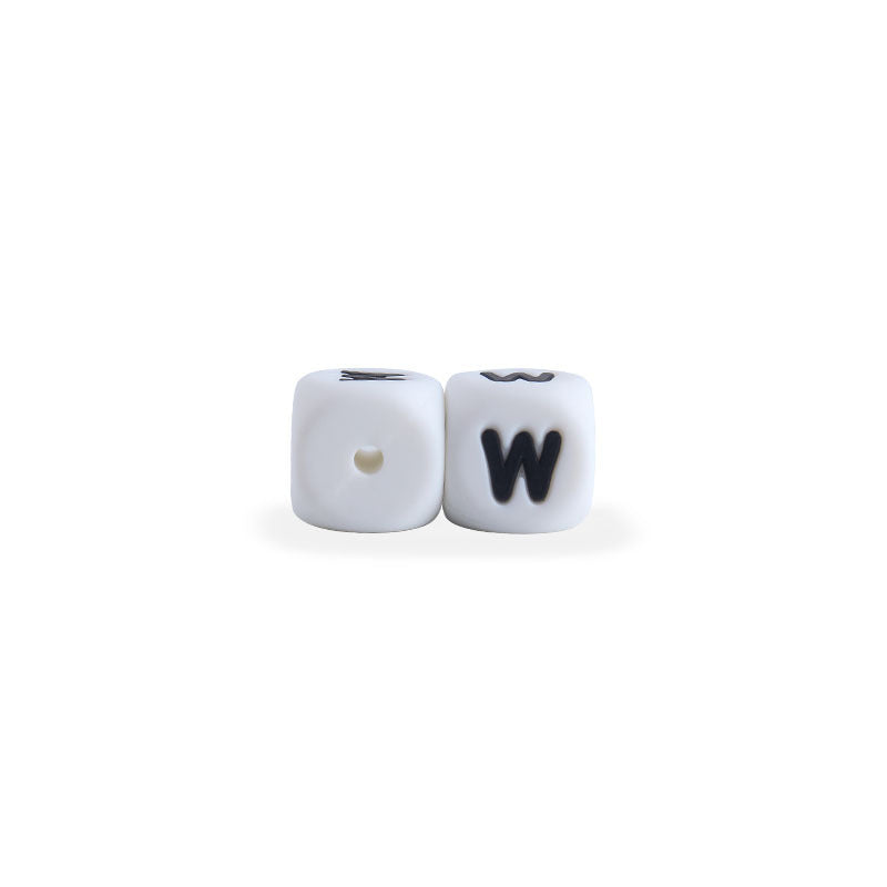 12mm Baby Products 26 Silicone English Alphabet Beads Teeth Accessories - HD Wireless Product #28