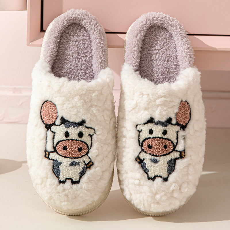 Cartoon Plush Cotton Slippers Women's Winter Warm Dormitory Non-slip 8be8325e fc4f 4b17 8329 d0bd05697147 50ffa035 04f7 4662