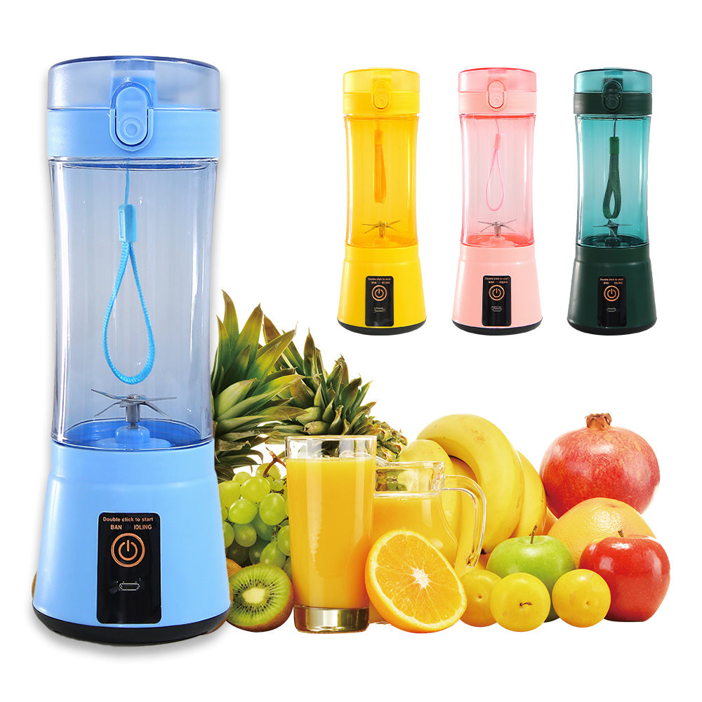 Portable Electric Fruit Juicer Wireless USB Rechargeable Mini Mixer Multifunction Summer Smoothie Blender Machine Kitchen Sup