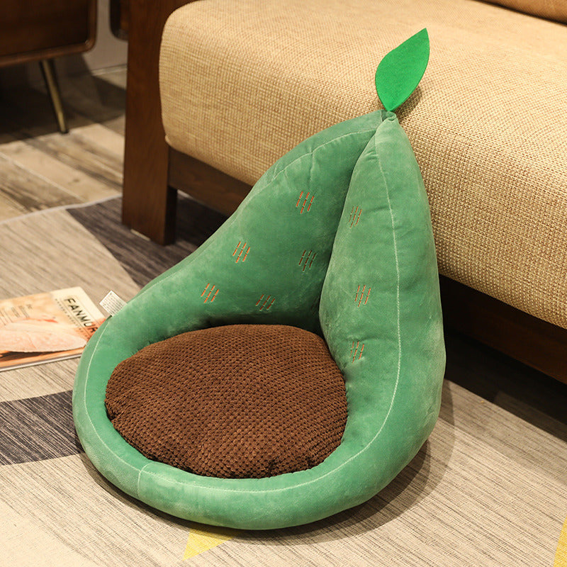 Kawaii Multifunction Plush Fruit Soft Stuffed Cactus Avocado Carrot Pillow Toys Home Office Decor Chair Seat Cushion 8cb0b637