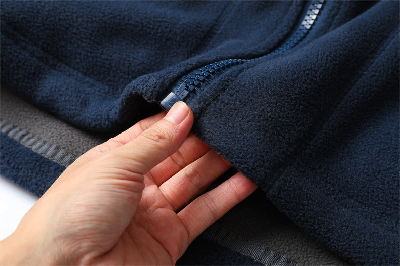 Winter Plus Size Men's Brushed Hoody