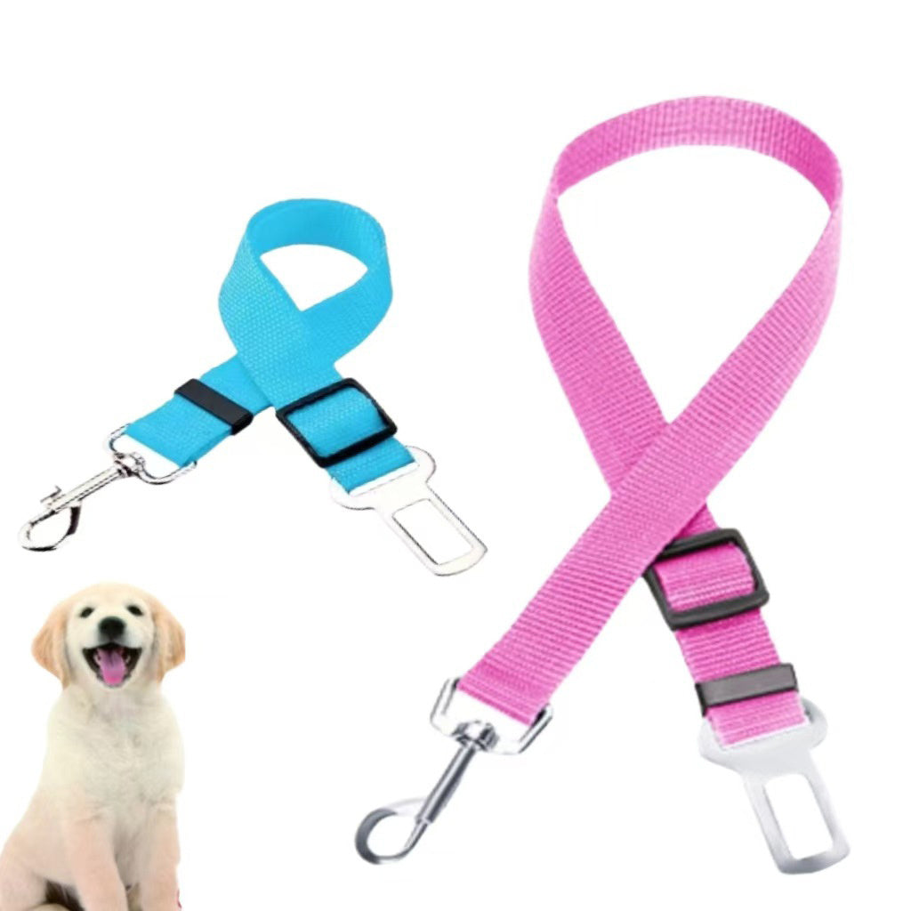 Pet Supplies Dog Car Dog Seat Belt Harness Leash Dog Collar Adjustable Seatbelt Leash For Small Medium Dog Traveling Accessor