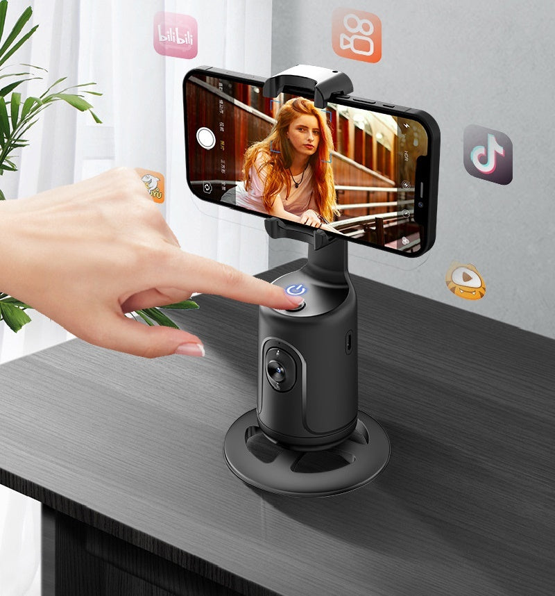 360 Auto Face Tracking Gimbal AI Smart Gimbal Face Tracking Auto Phone Holder For Smartphone Video Vlog Live Stabilizer Tripod - 图片 5