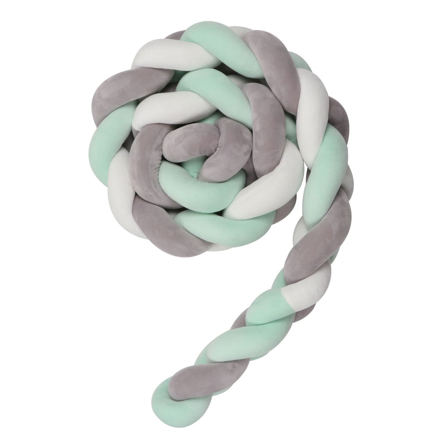 Knotted Long Pillow Three-strand Twist Spandex Bed Fence Baby 8daf7624 c813 49ab ae4e bd0268b86aaa
