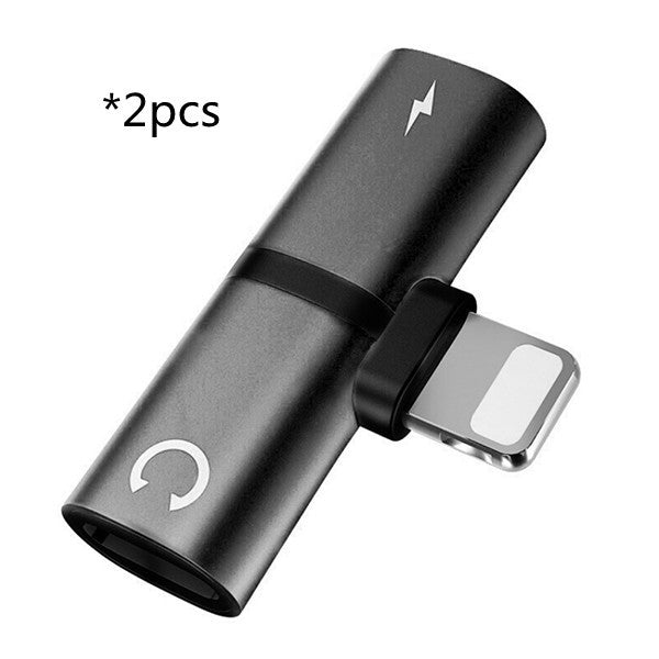 Compatible with Apple, ACCEZZx Mobilex Phonex Adapterx Forx Iphonex Xx 8x 7x XSx MAXx XRx Dualx Lightingx AUXx Splitterx Earp
