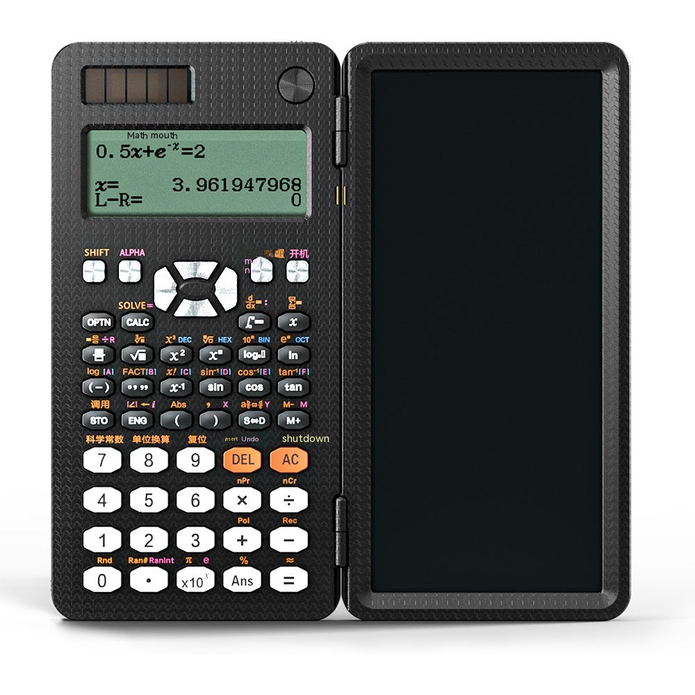 2 In 1 Foldable Scientific Calculators Handwriting Tablet Learning Function Calculator Foldable Desk Scientific Calculators - 图片 11