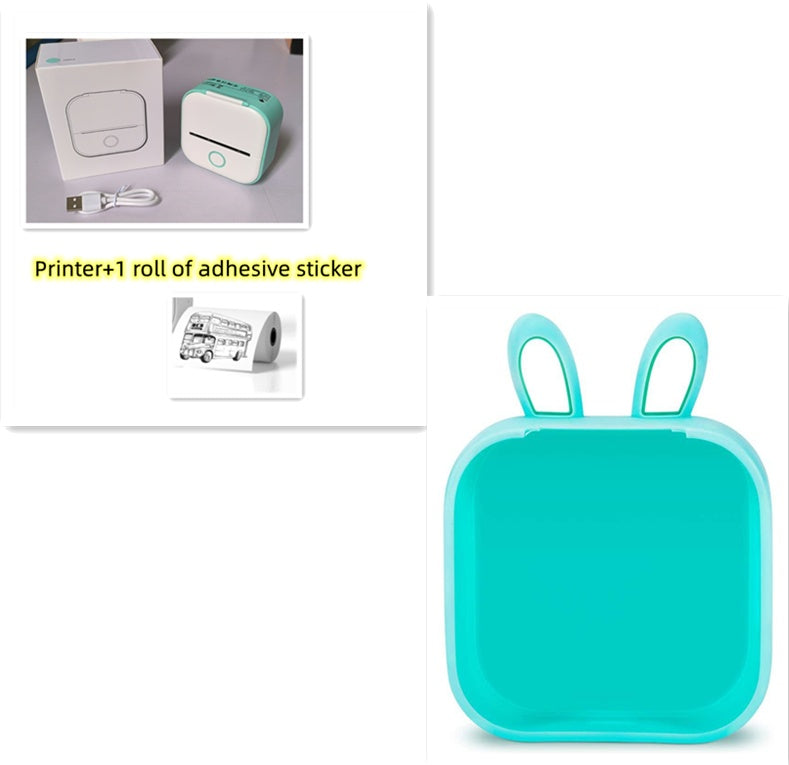 Portable Mini Thermal Label Printer Home Photo Printer Student Wrong Question Printer Bluetooth-compatible Mini Label Printer Price Tag - 图片 59