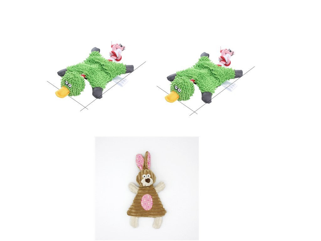 Pet Toy Donkey Shape Corduroy Chew Toy For Dogs Puppy Squeaker Squeaky Plush Bone Molar Dog Toy Pet Training Dog 8e6dd5e4 add