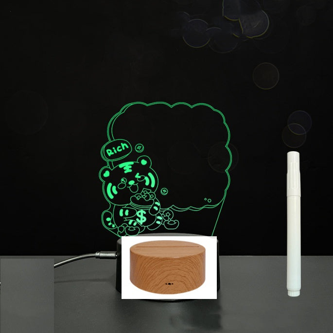 3D Acrylic Board Handwriting Message Board LED Light - HD Wireless Product #62
