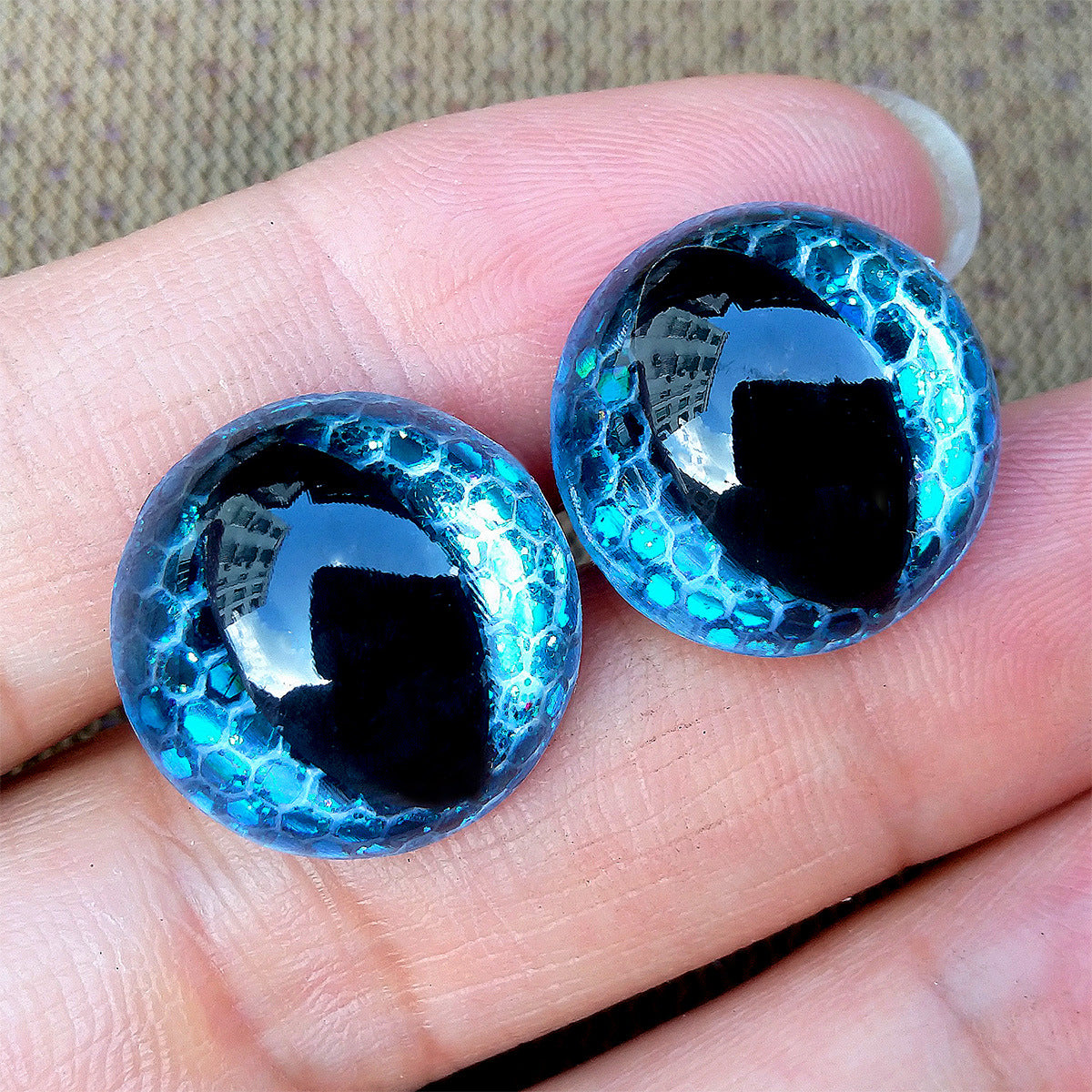 3D Resin Cat Eye Toy Doll Eyes DIY Accessories