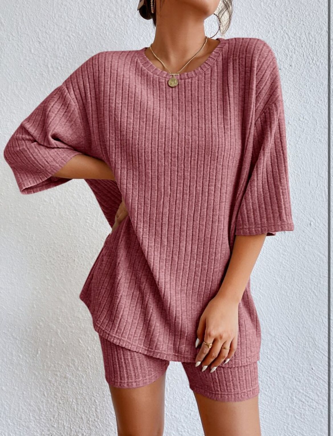 Fashion Casual Solid Color Shorts Suit 8f6f2d97 b9b5 4158 b840 1bd046293430