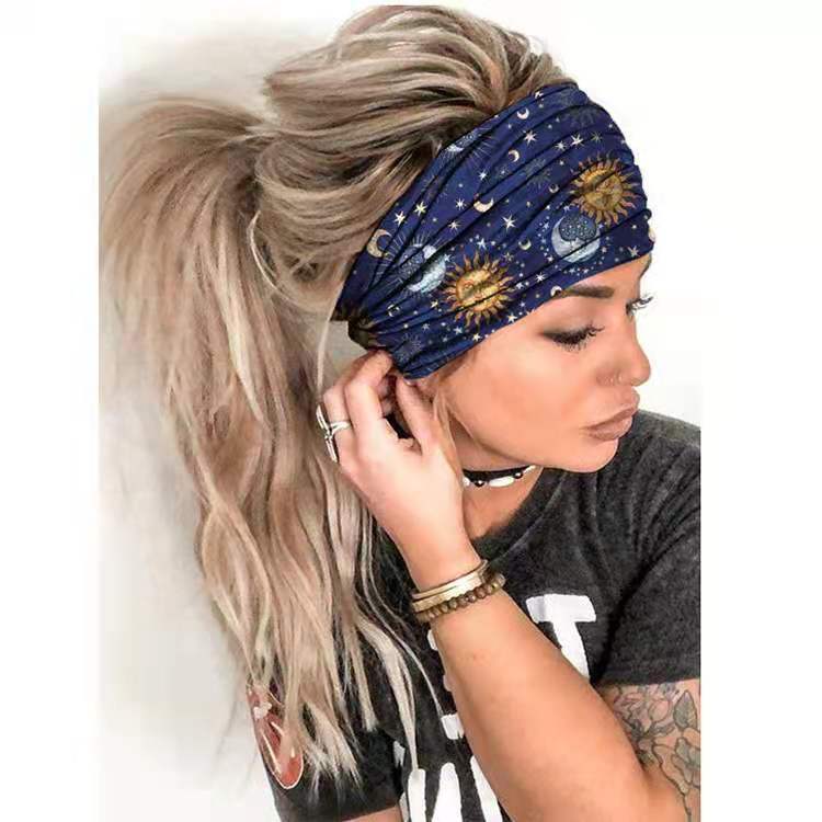 Headscarf For Women Summer New Manufacturers Yoga Width Hair Band 8f8b7880 ef16 4fda a7fd 56d8b4232739