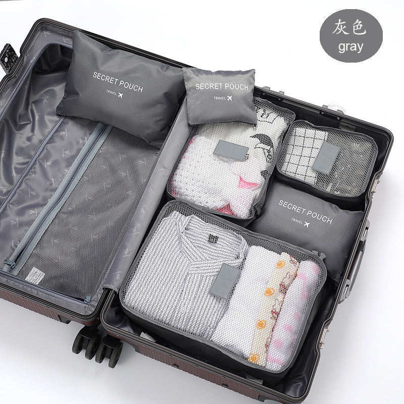 Travel Storage Bag Set Of Six