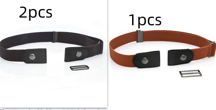 New Slim Elastic Invisible Belt Simple Lazy Belt Fat Elastic Leather 900cf92a e32d 483f 9a14 dd8238905537