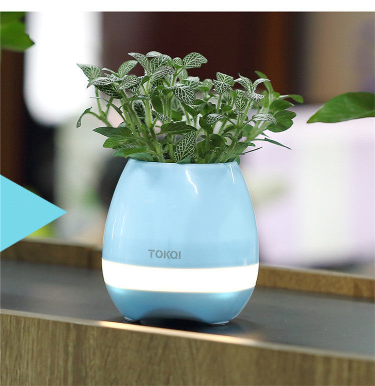 Touch-sensitive music vase desktop audio 90219862391515