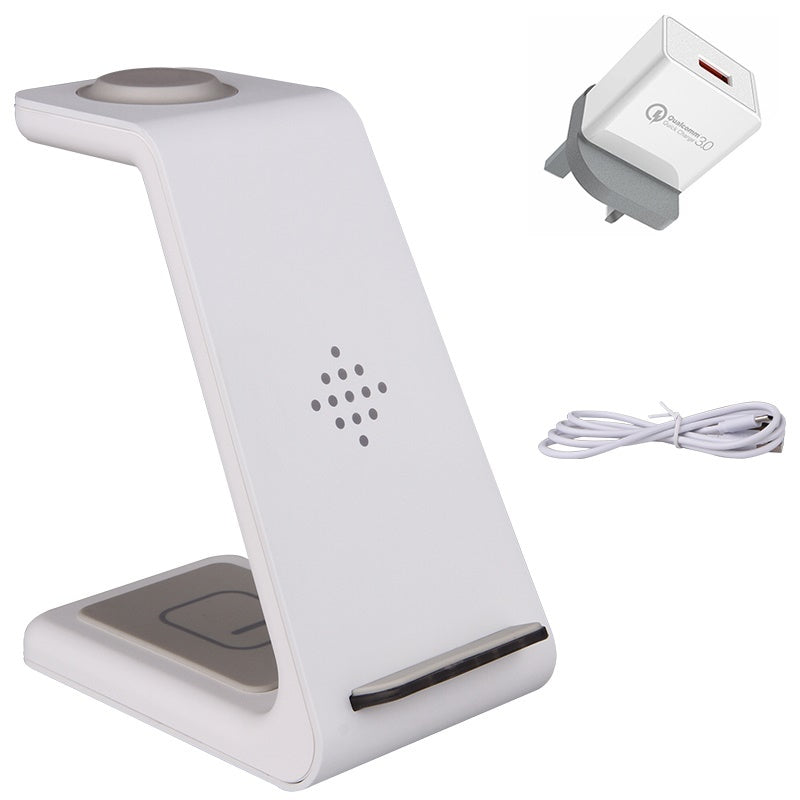 3 In 1 Fast Charging Station Wireless Charger Stand Wireless Quick Charge Dock For Phone Holder - 图片 43